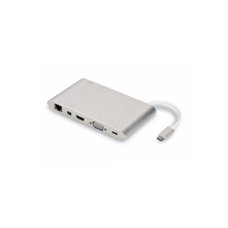 ADATTATORE MULTI USB TYPE C A HDMI VGA MINIDP 3USB USBC CR