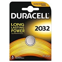 BATTERIA AL LITIO 3 VOLT A BOTTONE CR2032 DURACELL