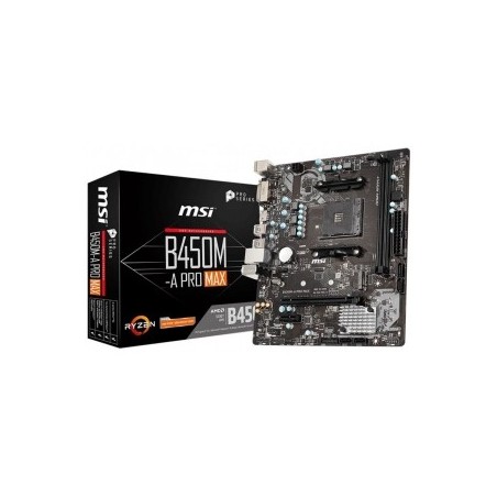 SCHEDA MADRE MSI B450M-A PRO MAX SK AM4