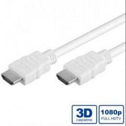 CAVO HDMI 5MT M-M BIANCO LP21975