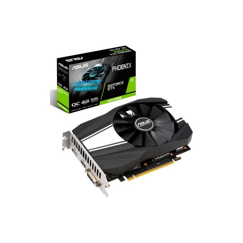 SCHEDA VIDEO ASUS GEFORCE GTX1650 SUPER 4GB GDDR6 PHOENIX OC