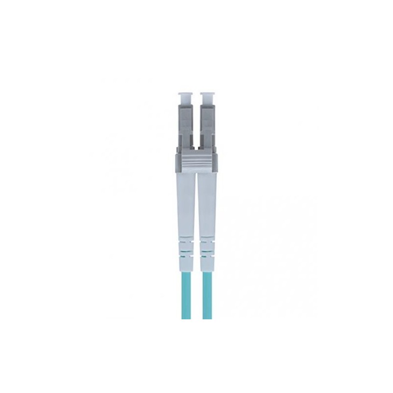 CAVO FIBRA OTTICA 1MT CONNETTORI LC -SC 50125M OM3 MULTIMODALE TURCHESE