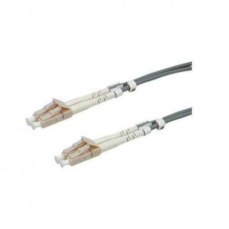CAVO FIBRA OTTICA 0,5MT CONNETTORI LC-LC 50125 OM3 MULTIMODALE COLORE BLUE