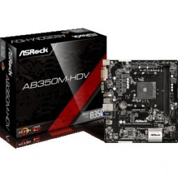 SCHEDA MADRE ASROCK B450M-HDV R4.0 SK AM4 2XDDR4 RAID VGA DVI HDMI