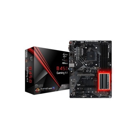 SCHEDA MADRE ASROCK B450 GAMING K4 SK AM4 4XDDR4 RAID M.2 VGA DP H