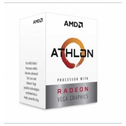 CPU AMD ATHLON 240GE 3.5 GHZ SK AM4 2CORE 4 THREAD VGA INTEGRATA