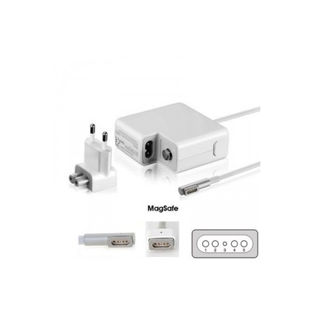 ALIMENTATORE MACBOOK 85W 18,5V 4,6A MAGSAFE 1 MODEL 2553 - 7027