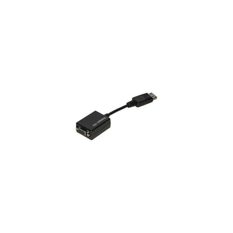 ADATTATORE DISPLAYPORT-M TO VGA-F CAVO 15CM LKADAT19 481408-004