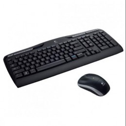 KIT TASTIERA E MOUSE WIRELESS LOGITECH MK330 COLORE NERO