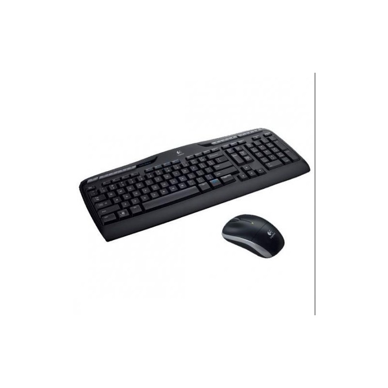 KIT TASTIERA E MOUSE WIRELESS LOGITECH MK330 COLORE NERO