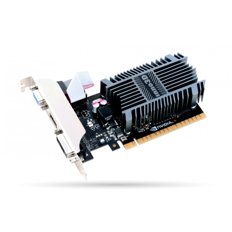 SCHEDA VIDEO INNO3D GEFORCE GT710 2GB SDDR3 64 BIT HDMI DVI PCI-E