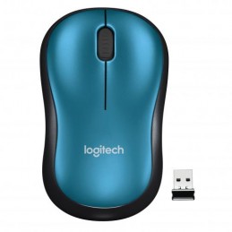 MOUSE WIRELESS LOGITECH M185 USB BLUE