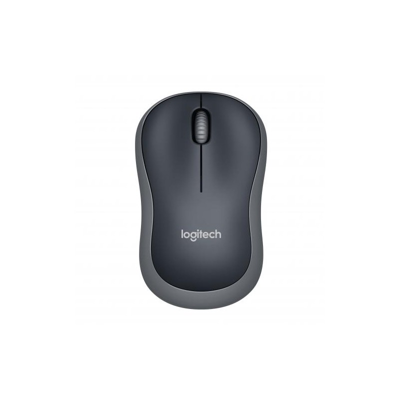 MOUSE WIRELESS LOGITECH M185 USB BLACKGREY