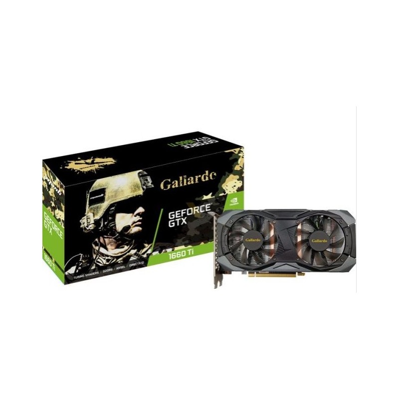 SCHEDA VIDEO MANLI GEFORCE GTX1660TI 6GB GDDR5 MINI