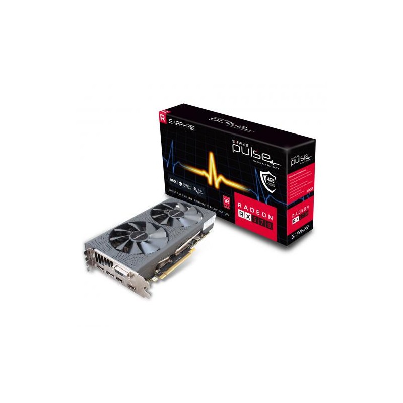 SCHEDA VIDEO SAPPHIRE RADEON RX570 4GB GDDR5 PULSE