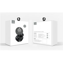 AURICOLARE BLUETOOTH USAMS US-LI001 AIRPODS 5.0 NERO