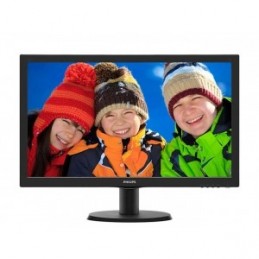 MONITOR PHILIPS LED 23,6' V-LINE FULL HD