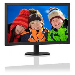 MONITOR PHILIPS LED 23,6' 243V5QHABA FULL HD