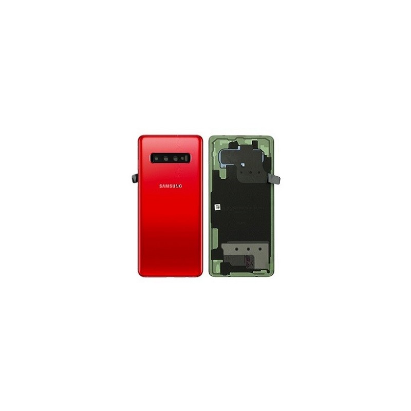 COVER BATTERIA SAMSUNG GALAXY S10 PLUS SM-G975 CARDINAL RED (ROSSO)