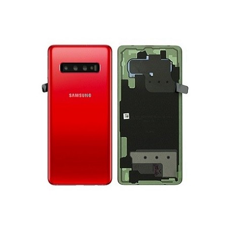 COVER BATTERIA SAMSUNG GALAXY S10 PLUS SM-G975 CARDINAL RED (ROSSO)