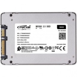 SSD 500GB CRUCIAL MX500 2,5" SATA 3 CT500MX500SSD1