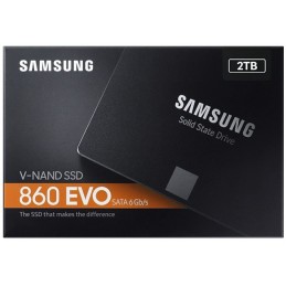 SSD 2TB SAMSUNG 860 QVO 2,5" SATA 3 MZ-76Q2T0BW