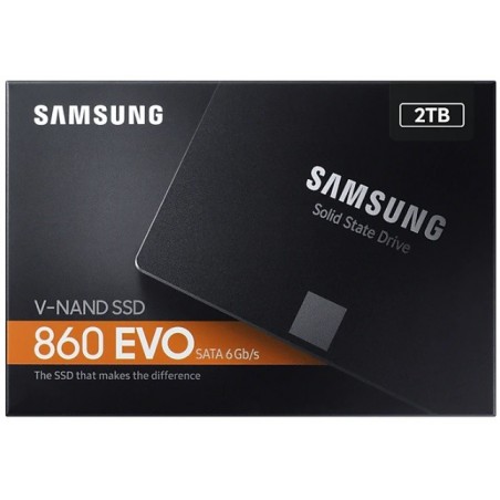SSD 2TB SAMSUNG 860 QVO 2,5" SATA 3 MZ-76Q2T0BW