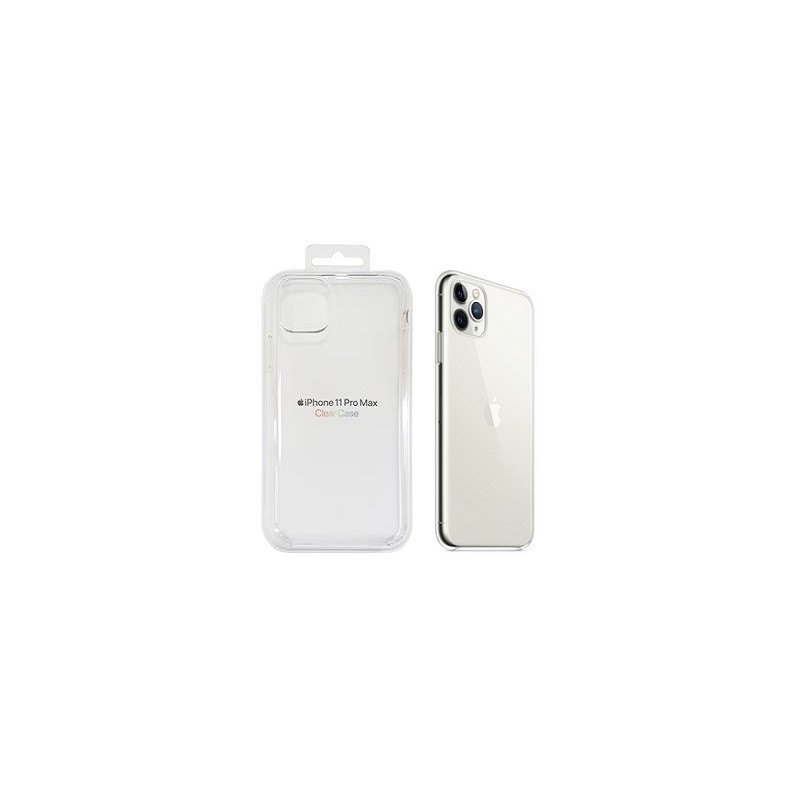 COVER PROTEZIONE APPLE IPHONE 11 PRO MAX - TPU TRASPARENTE (Mod. MX0H2ZM/A)