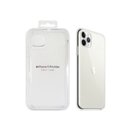 COVER PROTEZIONE APPLE IPHONE 11 PRO MAX - TPU TRASPARENTE (Mod. MX0H2ZM/A)
