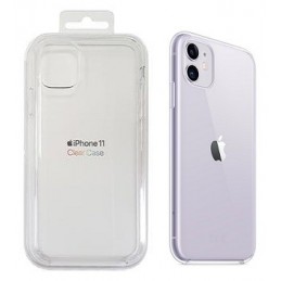 COVER PROTEZIONE APPLE IPHONE 11 - TPU TRASPARENTE (Mod. MWVG2ZM/A)