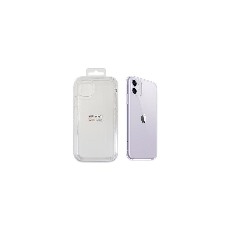 COVER PROTEZIONE APPLE IPHONE 11 - TPU TRASPARENTE (Mod. MWVG2ZM/A)