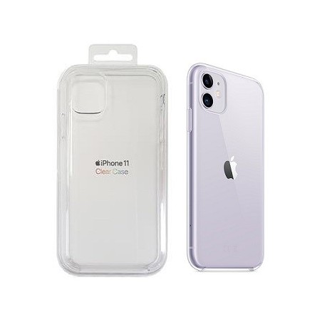 COVER PROTEZIONE APPLE IPHONE 11 - TPU TRASPARENTE (Mod. MWVG2ZM/A)