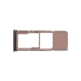 CARRELLO SIM/MEMORY CARD SAMSUNG GALAXY A9 2018 SM-A920 ROSA