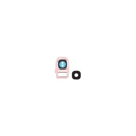 COVER FOTOCAMERA POSTERIORE SAMSUNG GALAXY S7 SM-G930 GOLD ROSA