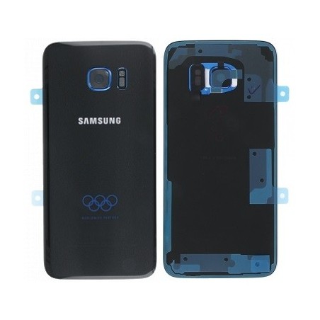 COVER BATTERIA SAMSUNG GALAXY S7 EDGE SM-G935 NERO OLYMPIC EDITION