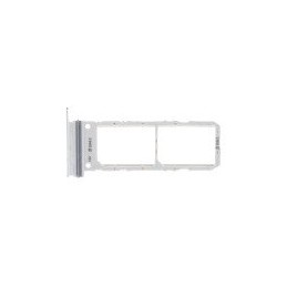 CARRELLO SIM/MEMORY CARD SAMSUNG GALAXY NOTE 10 SM-N970 AURA WHITE (BIANCO)