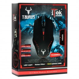 MOUSE GAMING ITEK TAURUS G58 2400DPI MULTICOLOR