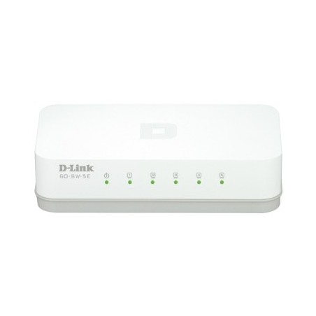 HUB SWITCH 5 PORTE 10/100 D-LINK GO-SW-5E EASY DESKTOP