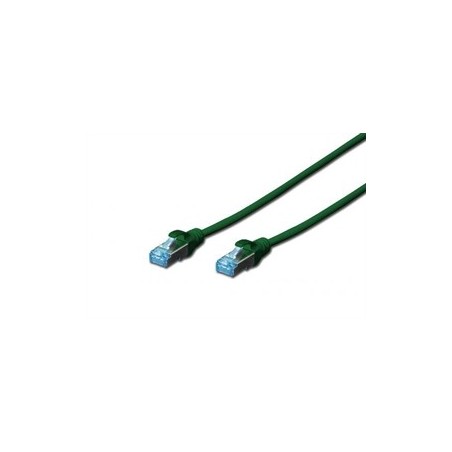 CAVO RETE CAT.5 0,5MT FTP COLORE VERDE