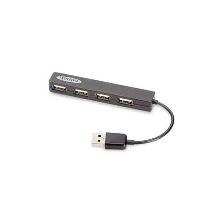 HUB USB 2.0 MINI 4 PORTE EDNET