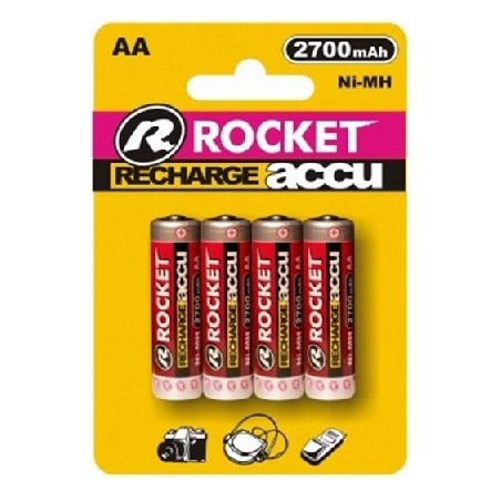 BATTERIA STILO AA NI-MH RICARICABILE 2600MHA CONF. 4 PZ PKCELL