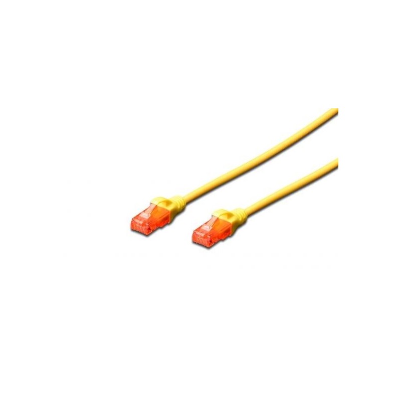 CAVO RETE CAT.6 1MT COLORE GIALLO DK-1612-010/Y