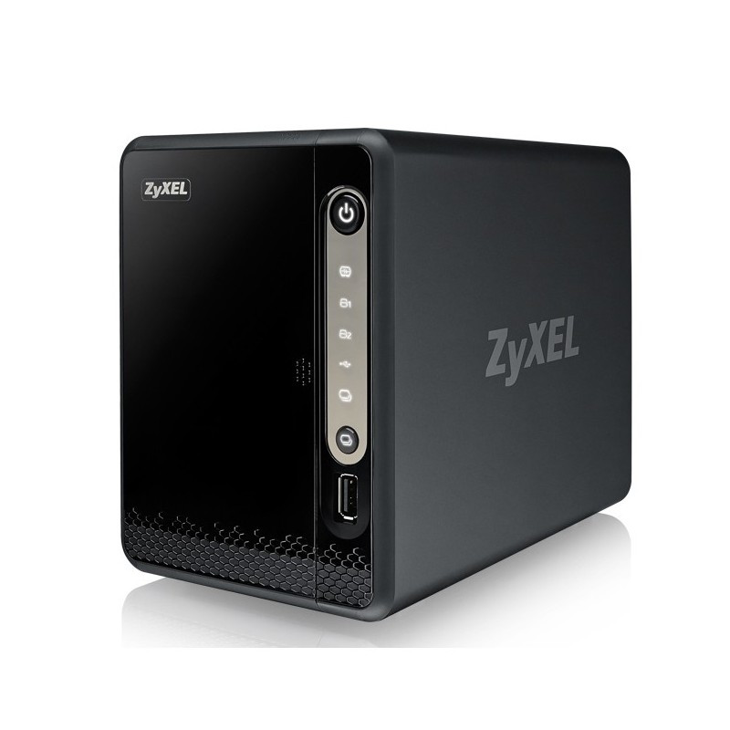 NAS ZYXEL NAS326 2 SLOT HD RAID 0,10,JBOD CLOUD USB 3.0 GIGABIT
