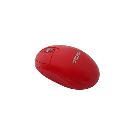 MOUSE TECNO USB TC12 800 DPI COLORE ROSSO