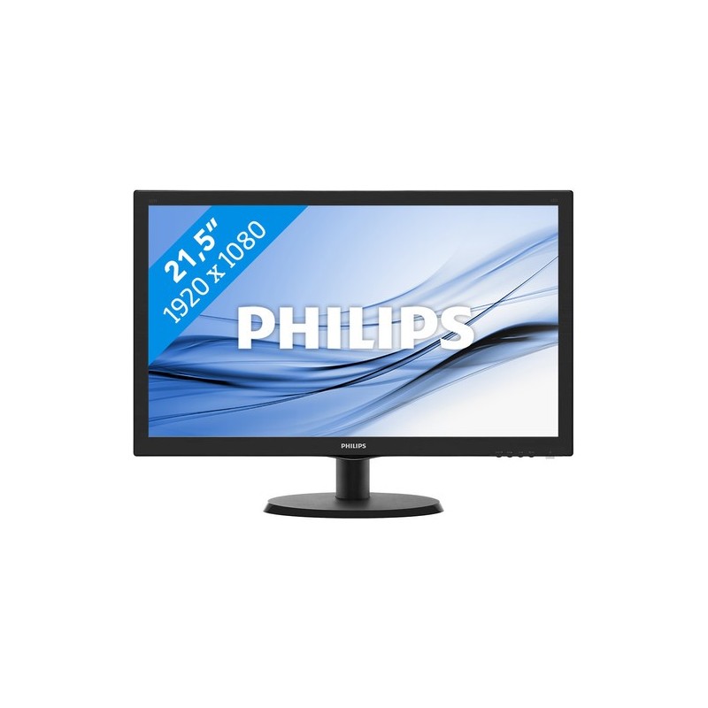 MONITOR PHILIPS LED 21.5' 200CD/M 600:1 VGA HDMI VESA 223V5LHSB2