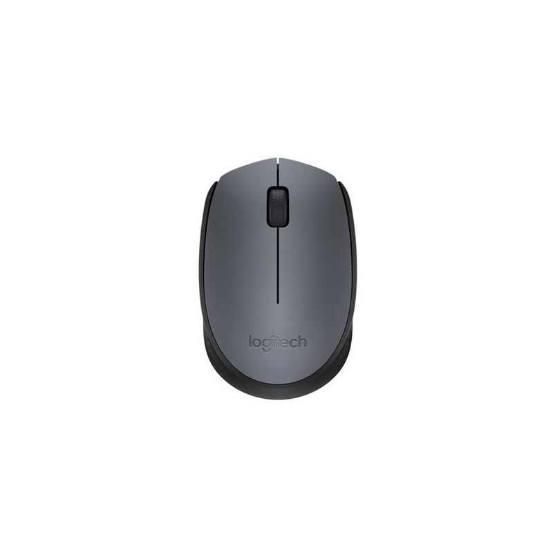 MOUSE WIRELESS LOGITECH M170 USB GRAY/BLACK