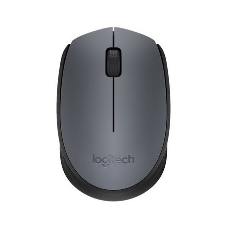 MOUSE WIRELESS LOGITECH M170 USB GRAY/BLACK