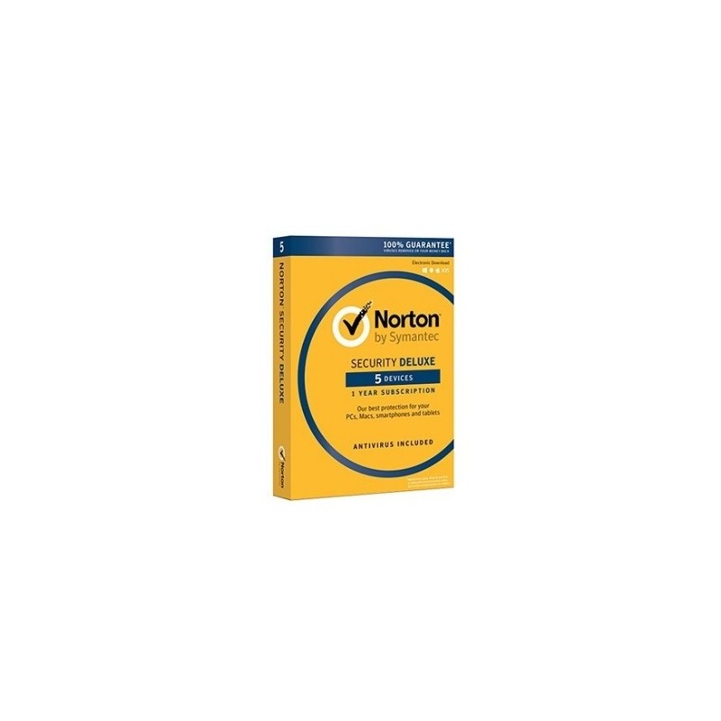 NORTON SECURITY DELUXE 3.0 5 DISPOSITIVI 1 ANNO