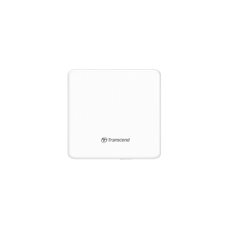 MASTERIZZATORE TRANSCEND EXT SLIM USB 2.0 BIANCO TS8XDVDS-W