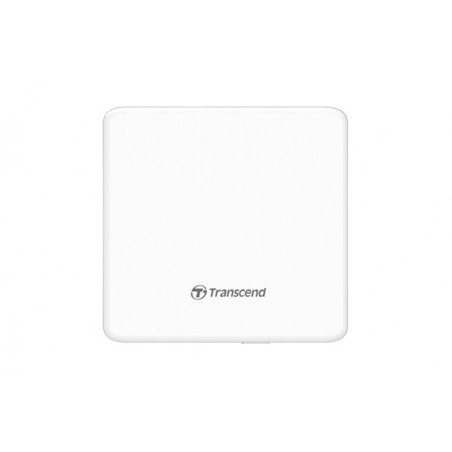MASTERIZZATORE TRANSCEND EXT SLIM USB 2.0 BIANCO TS8XDVDS-W